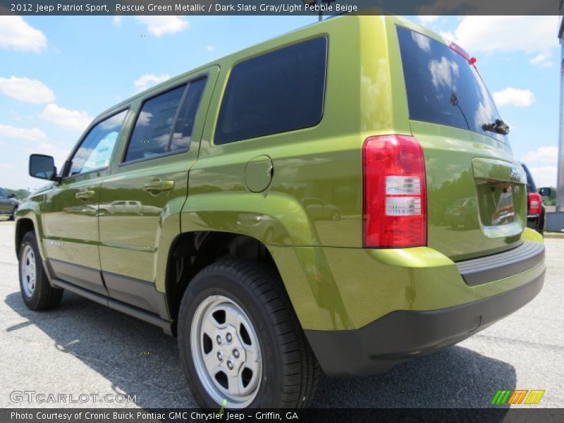  2012 Patriot Sport Rescue Green Metallic