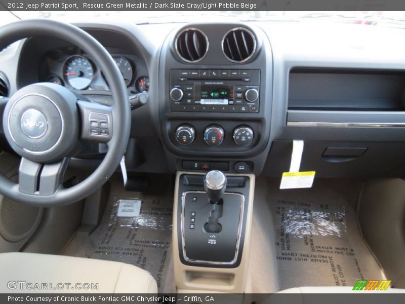 Dashboard of 2012 Patriot Sport