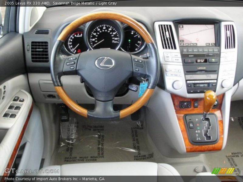 Savannah Beige Metallic / Light Gray 2005 Lexus RX 330 AWD