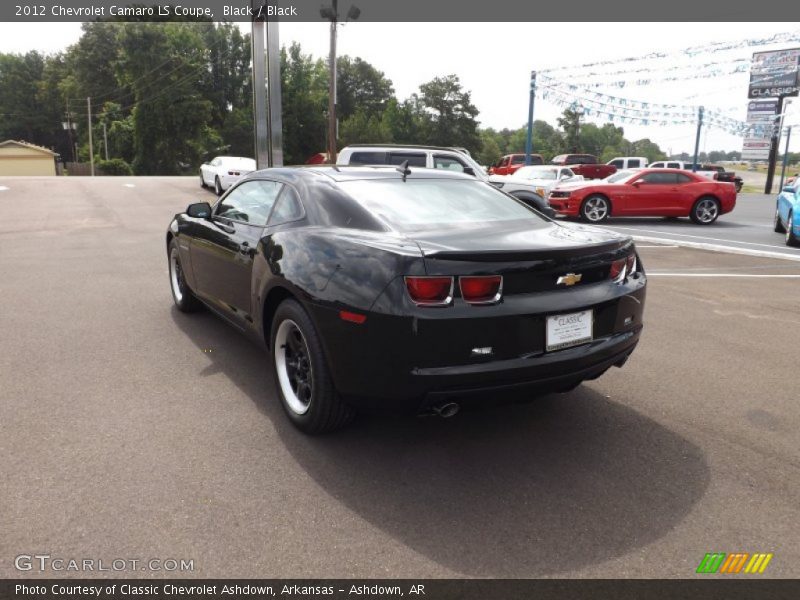 Black / Black 2012 Chevrolet Camaro LS Coupe