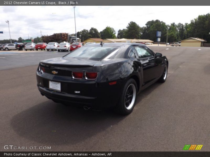 Black / Black 2012 Chevrolet Camaro LS Coupe