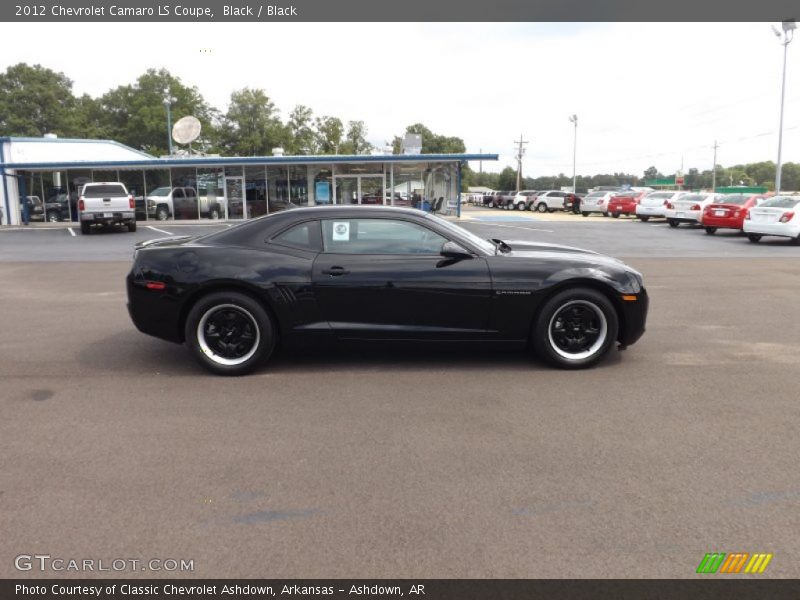 Black / Black 2012 Chevrolet Camaro LS Coupe
