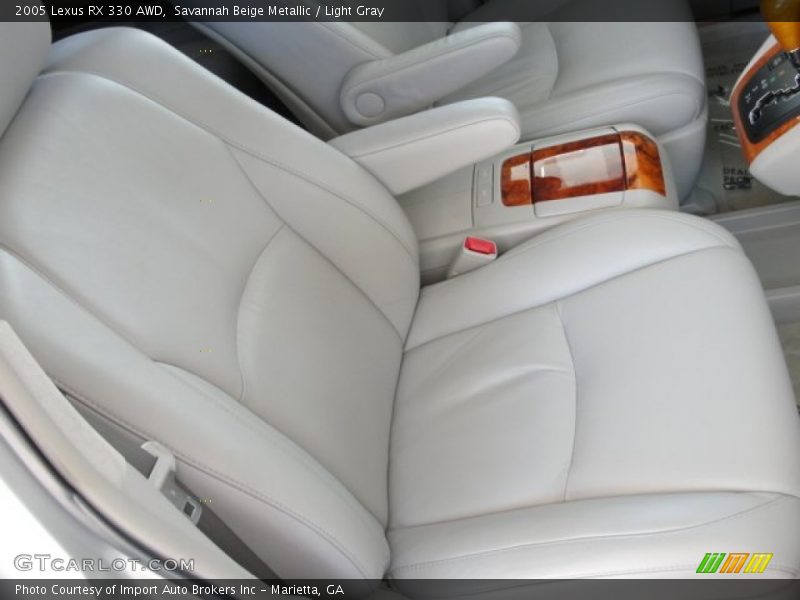 Savannah Beige Metallic / Light Gray 2005 Lexus RX 330 AWD