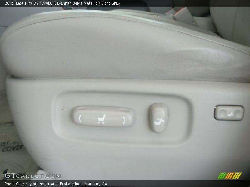 Savannah Beige Metallic / Light Gray 2005 Lexus RX 330 AWD