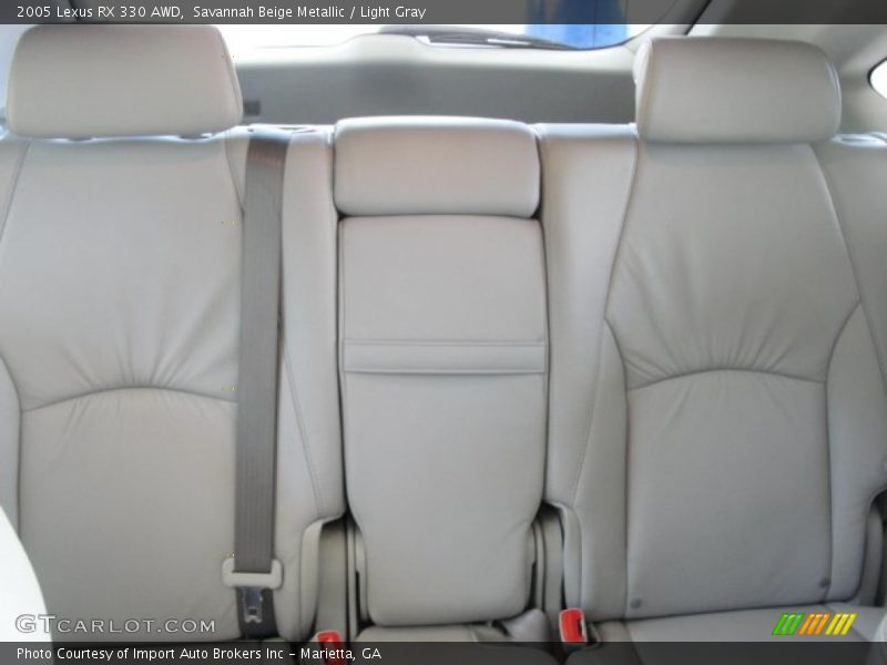 Savannah Beige Metallic / Light Gray 2005 Lexus RX 330 AWD