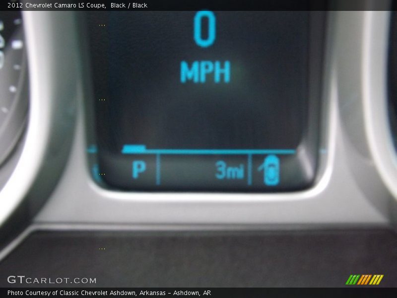 Black / Black 2012 Chevrolet Camaro LS Coupe