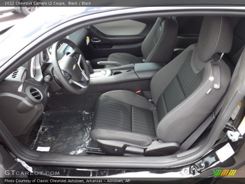 Black / Black 2012 Chevrolet Camaro LS Coupe