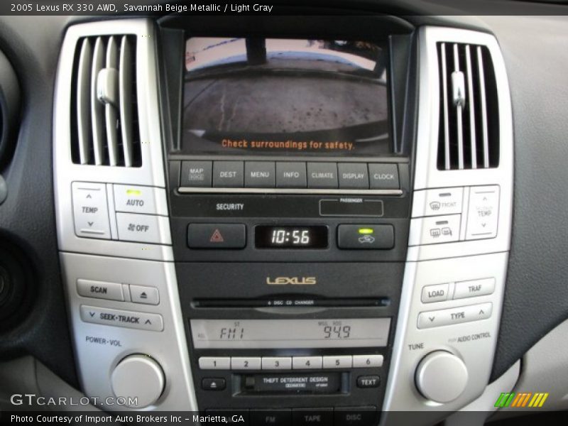 Savannah Beige Metallic / Light Gray 2005 Lexus RX 330 AWD