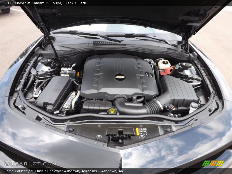 Black / Black 2012 Chevrolet Camaro LS Coupe