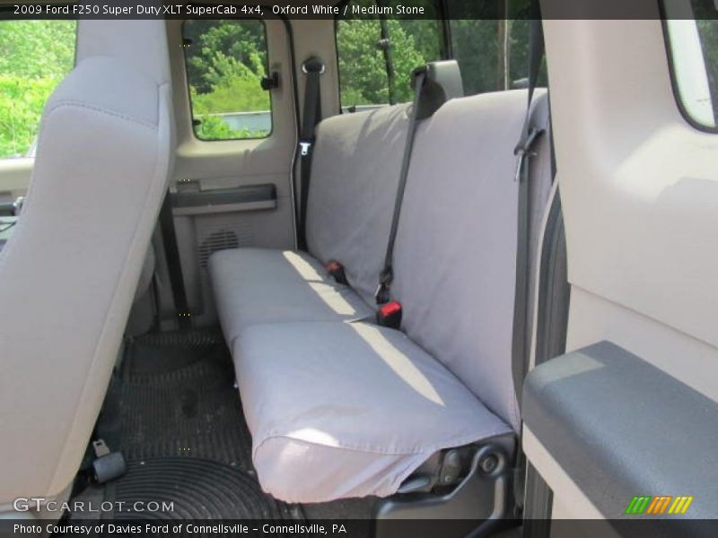 Oxford White / Medium Stone 2009 Ford F250 Super Duty XLT SuperCab 4x4