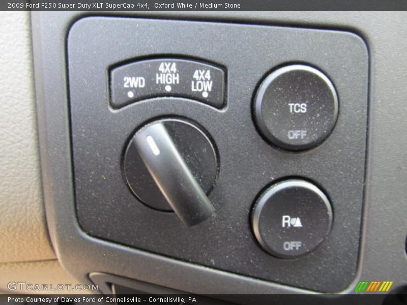 Oxford White / Medium Stone 2009 Ford F250 Super Duty XLT SuperCab 4x4