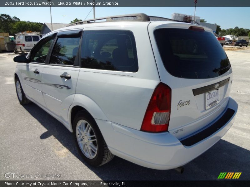 Cloud 9 White / Medium Graphite 2003 Ford Focus SE Wagon
