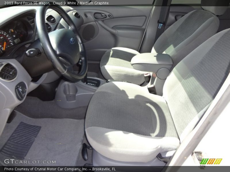 Cloud 9 White / Medium Graphite 2003 Ford Focus SE Wagon
