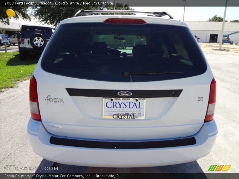Cloud 9 White / Medium Graphite 2003 Ford Focus SE Wagon