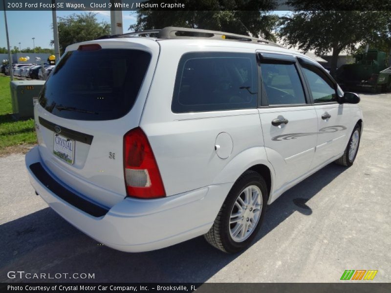 Cloud 9 White / Medium Graphite 2003 Ford Focus SE Wagon