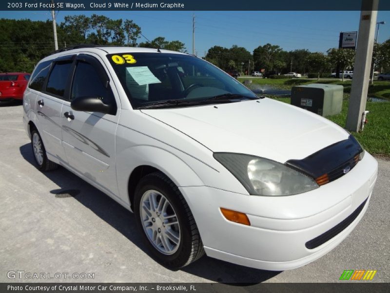 Cloud 9 White / Medium Graphite 2003 Ford Focus SE Wagon