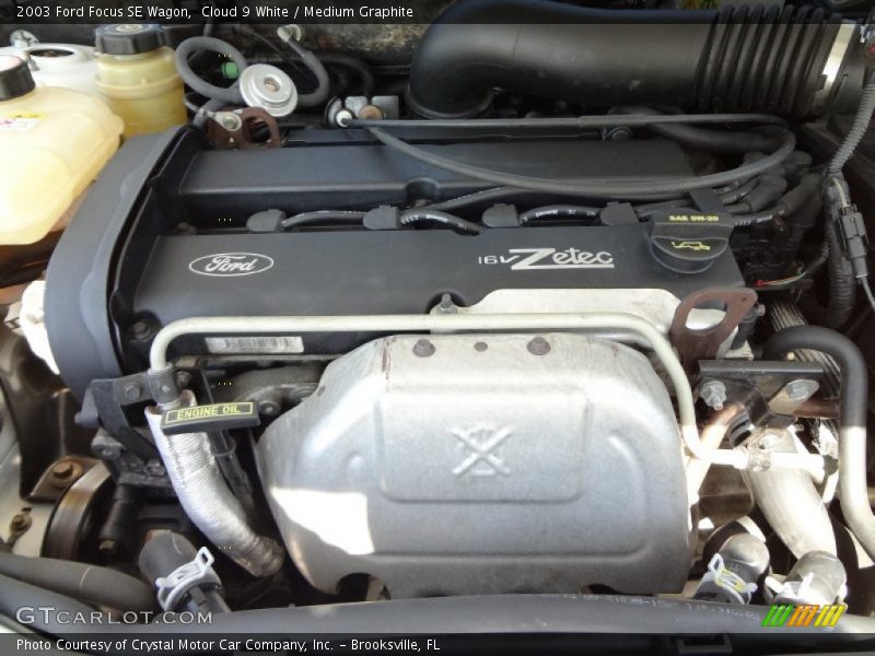 Cloud 9 White / Medium Graphite 2003 Ford Focus SE Wagon