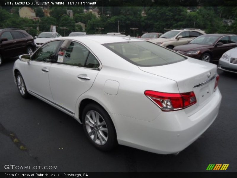Starfire White Pearl / Parchment 2012 Lexus ES 350