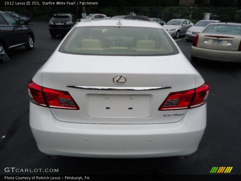 Starfire White Pearl / Parchment 2012 Lexus ES 350