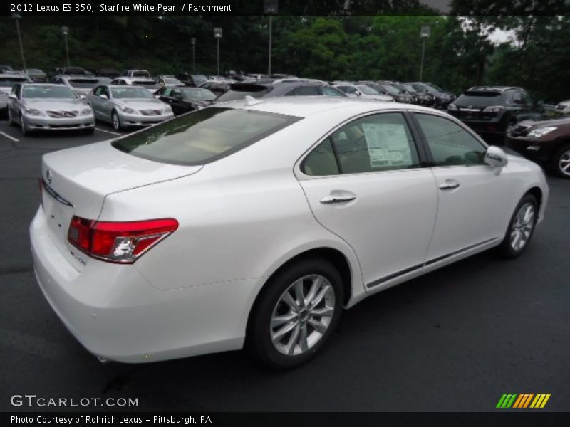 Starfire White Pearl / Parchment 2012 Lexus ES 350