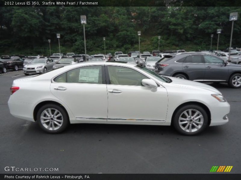 Starfire White Pearl / Parchment 2012 Lexus ES 350