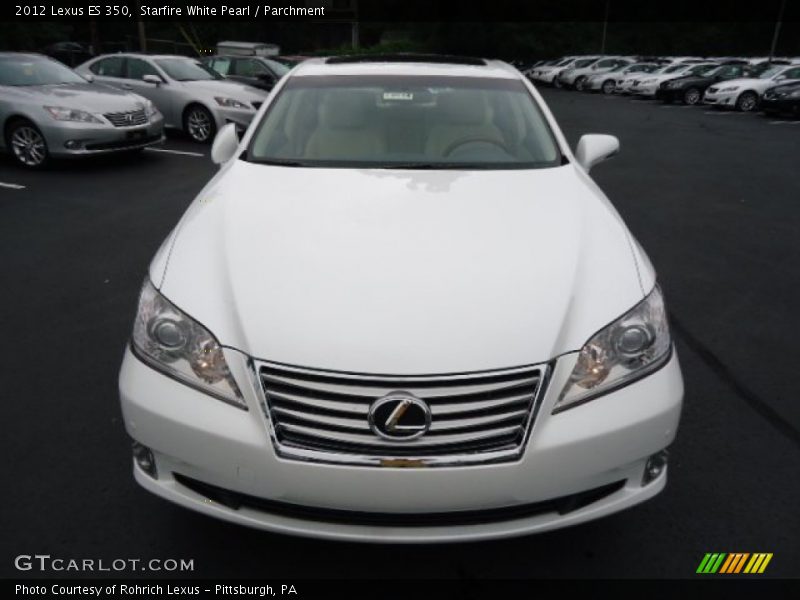Starfire White Pearl / Parchment 2012 Lexus ES 350