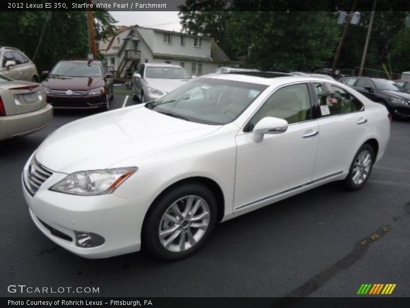 Starfire White Pearl / Parchment 2012 Lexus ES 350