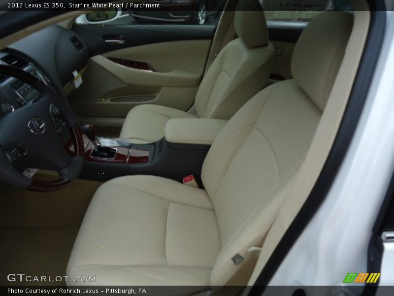Starfire White Pearl / Parchment 2012 Lexus ES 350