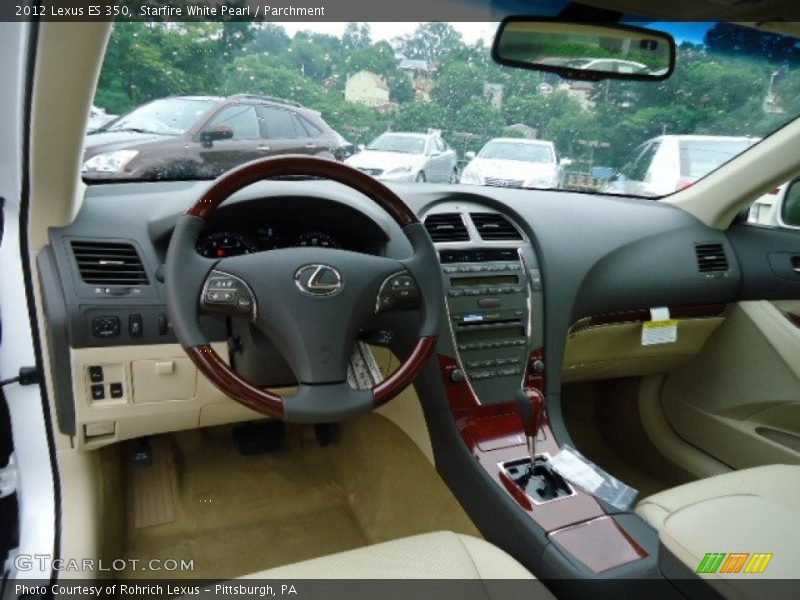 Starfire White Pearl / Parchment 2012 Lexus ES 350