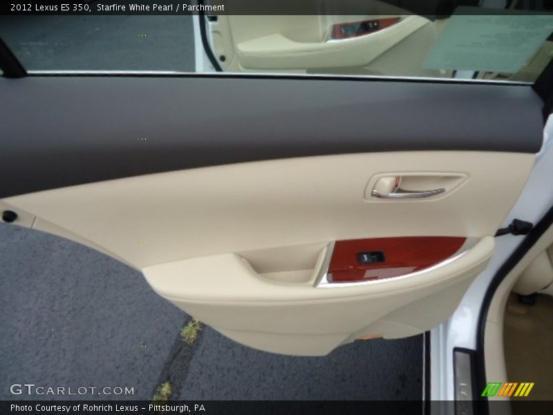 Starfire White Pearl / Parchment 2012 Lexus ES 350