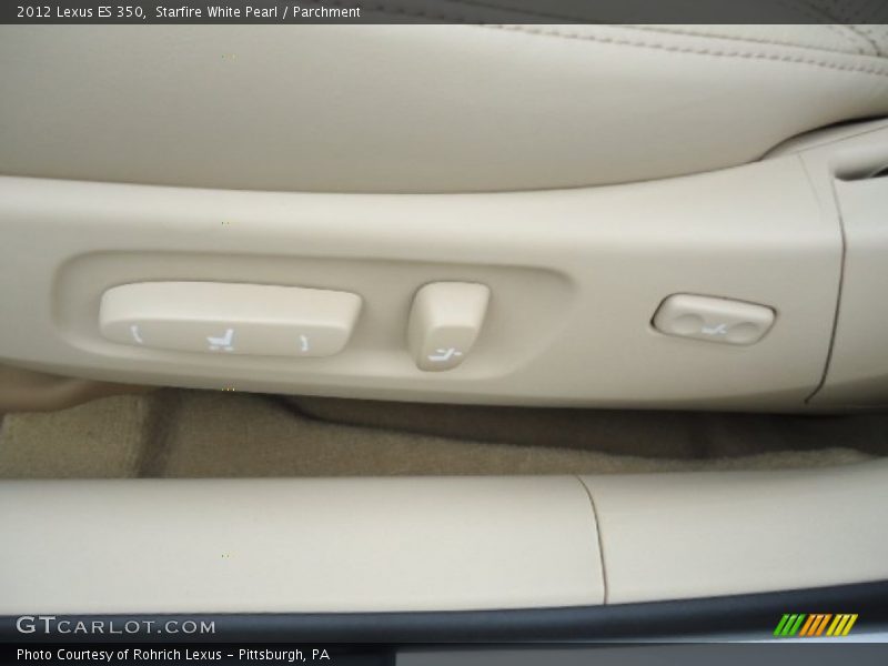 Starfire White Pearl / Parchment 2012 Lexus ES 350