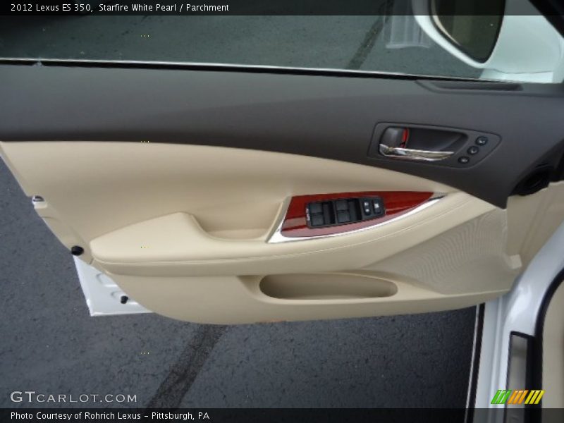 Starfire White Pearl / Parchment 2012 Lexus ES 350