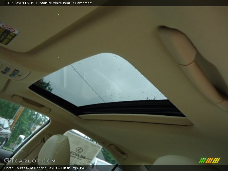 Starfire White Pearl / Parchment 2012 Lexus ES 350