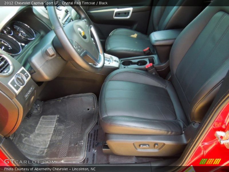  2012 Captiva Sport LT Black Interior