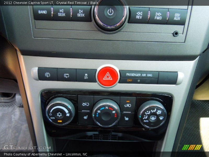 Controls of 2012 Captiva Sport LT