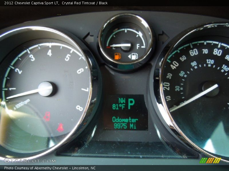  2012 Captiva Sport LT LT Gauges