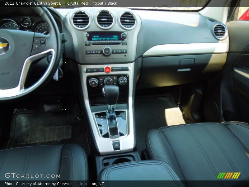 Crystal Red Tintcoat / Black 2012 Chevrolet Captiva Sport LT