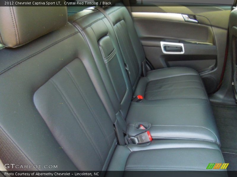 Crystal Red Tintcoat / Black 2012 Chevrolet Captiva Sport LT