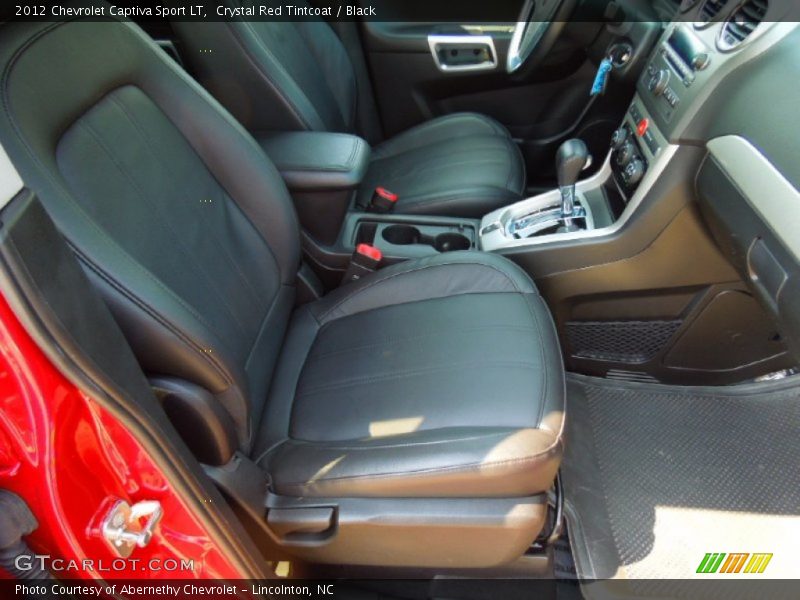 Crystal Red Tintcoat / Black 2012 Chevrolet Captiva Sport LT