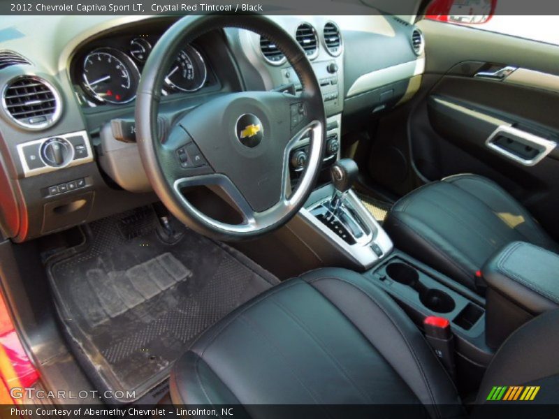 Black Interior - 2012 Captiva Sport LT 