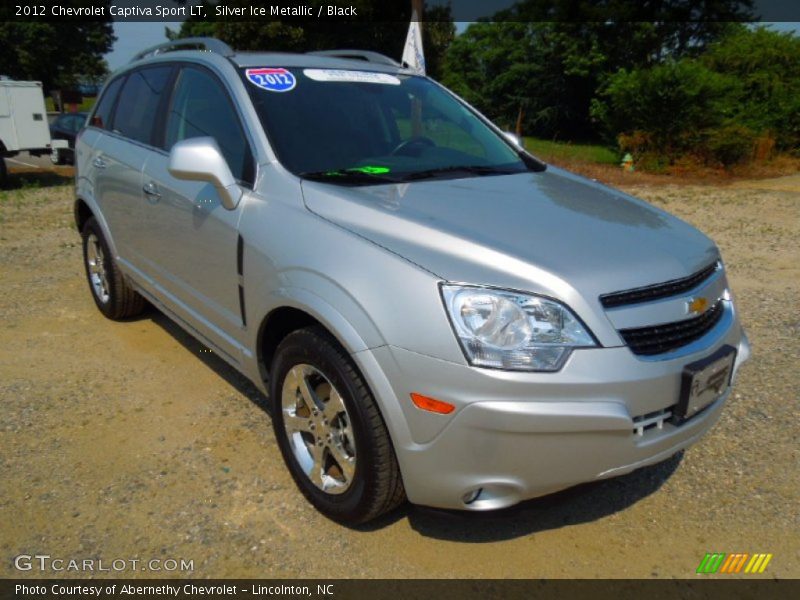 Silver Ice Metallic / Black 2012 Chevrolet Captiva Sport LT