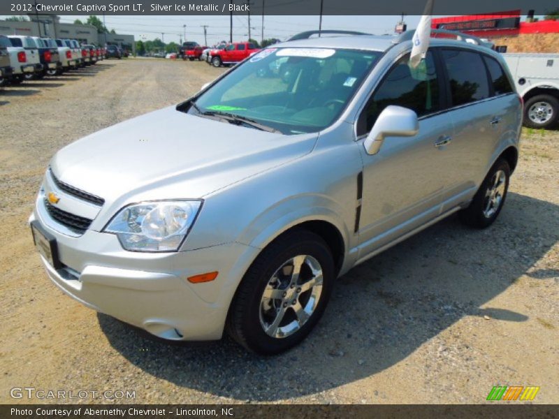 Silver Ice Metallic / Black 2012 Chevrolet Captiva Sport LT
