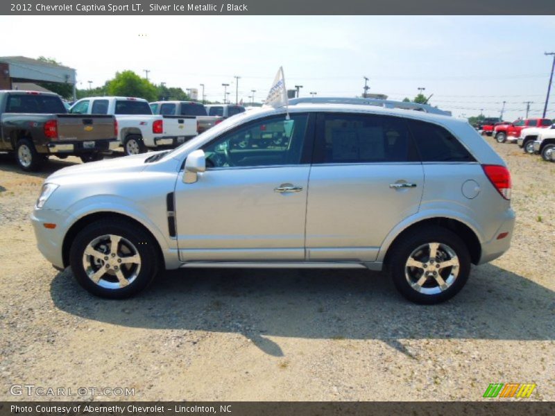 Silver Ice Metallic / Black 2012 Chevrolet Captiva Sport LT