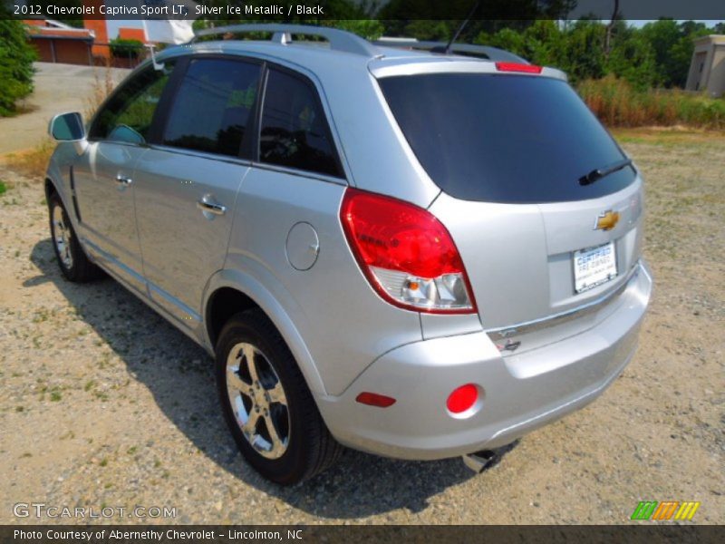 Silver Ice Metallic / Black 2012 Chevrolet Captiva Sport LT