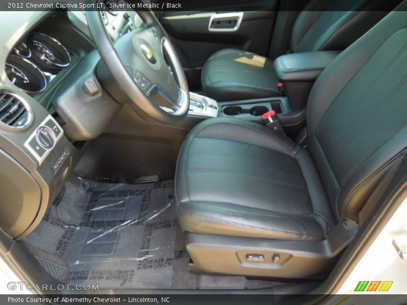 Silver Ice Metallic / Black 2012 Chevrolet Captiva Sport LT