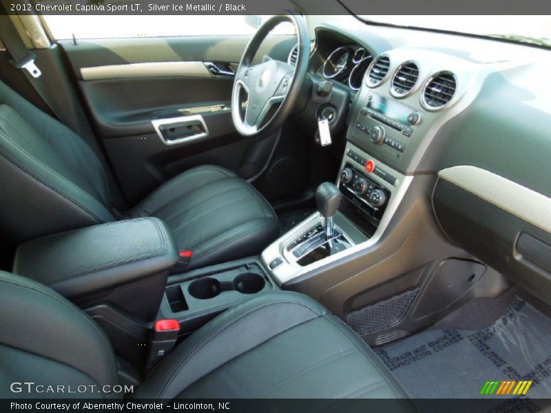 Silver Ice Metallic / Black 2012 Chevrolet Captiva Sport LT