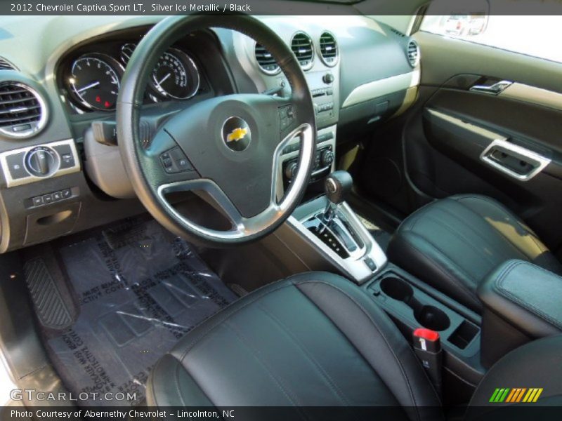 Black Interior - 2012 Captiva Sport LT 