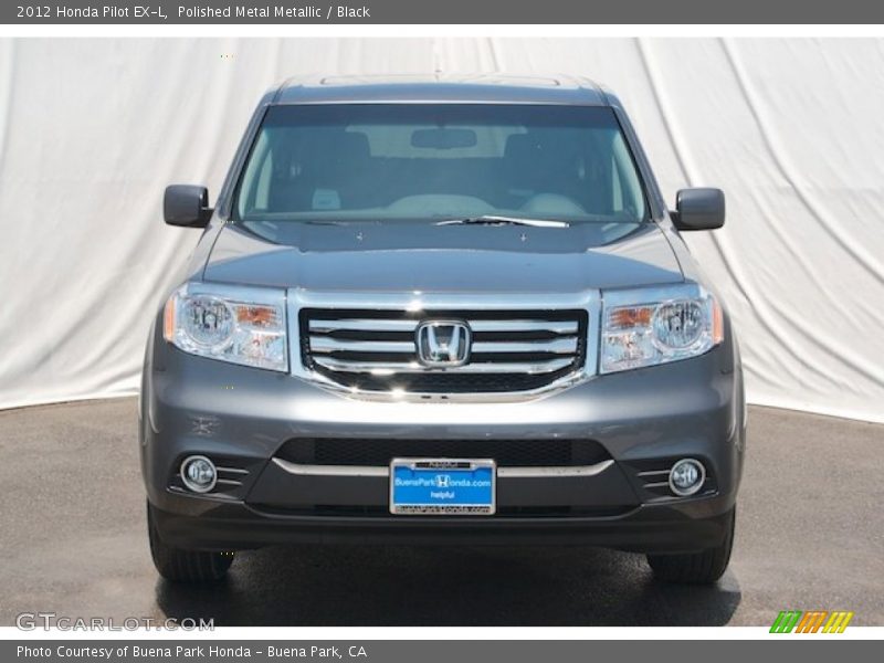 Polished Metal Metallic / Black 2012 Honda Pilot EX-L