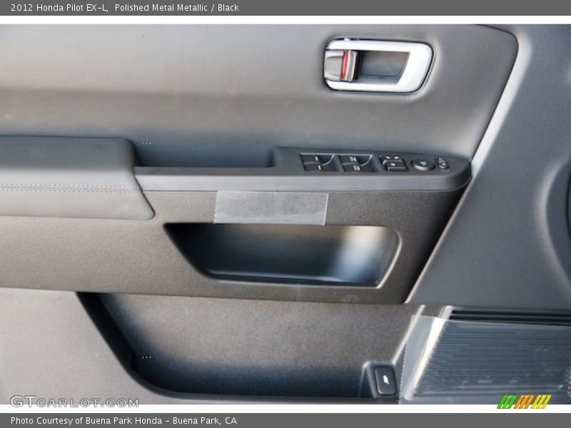 Polished Metal Metallic / Black 2012 Honda Pilot EX-L