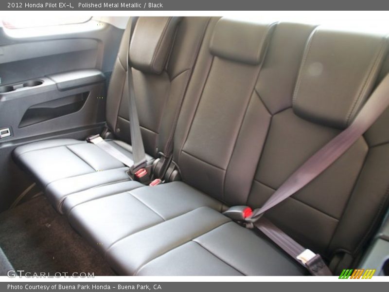 Polished Metal Metallic / Black 2012 Honda Pilot EX-L